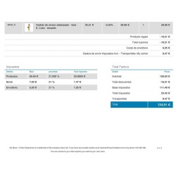 Advanced invoice customization for PrestaShop 1.6