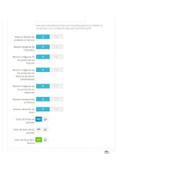 Advanced invoice customization for PrestaShop 1.6