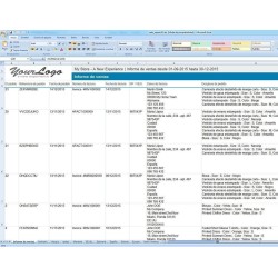 Sales report generator in excel format for PrestaShop