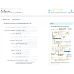 Advanced invoice customization for PrestaShop 1.6