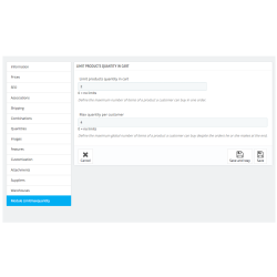 Change invoices numbers, dates and prefixes in PrestaShop 1.6