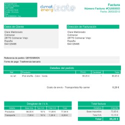 Módulo de PrestaShop 1.5 para personalizar tus facturas