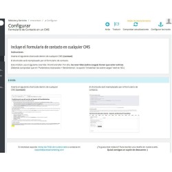 Contact form in PrestaShop CMS