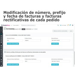 Controla tu contabilidad: Modificar numeros y fechas de facturas de PrestaShop