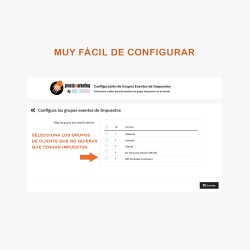 Escludere le tasse per gruppi di clienti in PrestaShop con un modulo