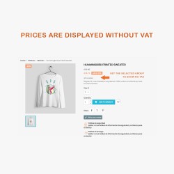Excluir impuestos a grupos de clientes en PrestaShop con módulo